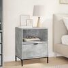 vidaXL Bedside Cabinet Concrete grey 49 x 36 x 61 cm Engineered wood