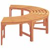 vidaXL Tree Bench Natural 160 x 80 x 45cm Solid Eucalyptus Wood