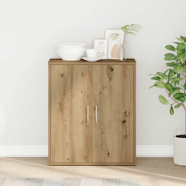 vidaXL Sideboard Artisan Oak 60x31x70 cm Engineered Wood