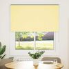vidaXL Roller Blind Blackout Yellow 130x175 cm Fabric Width 126.6 cm Polyester