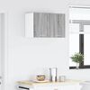 vidaXL Hanging Cabinet 2 pcs Grey Sonoma and White 30 x 31 x 40 cm