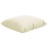 vidaXL Sofa Cushions 4 pcs Cream 60x60 cm Fabric