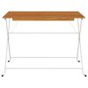 vidaXL Folding Bistro Table 100x54x71 cm Solid Wood Acacia and Steel