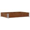 vidaXL Pallet Collar Brown 120x80 cm Solid Wood Pine