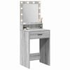 vidaXL Dressing Table Grey Sonoma 50 x 41 x 135 cm Engineered Wood