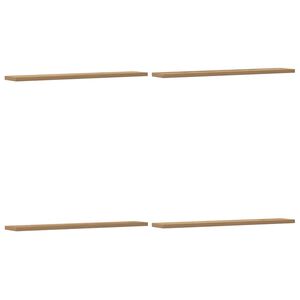 vidaXL Wall Shelves 4 pcs Artisan Oak 60x20x1.5 cm Engineered Wood