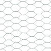 vidaXL Chicken Wire Fence Steel with PVC Coating 25x1.5 m Green