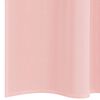 vidaXL Voile Curtains with Rod Pockets 2 pcs Pink