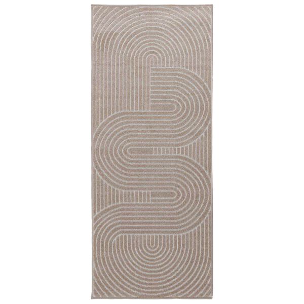 vidaXL Area Rugs Rectangular Beige 200 x 80 cm