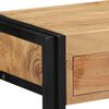 vidaXL Console Table Brown 90 x 33 x 75 cm Solid Acacia Wood