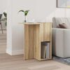 vidaXL End Table Sonoma Oak 35 x 40 x 55 cm Engineered Wood