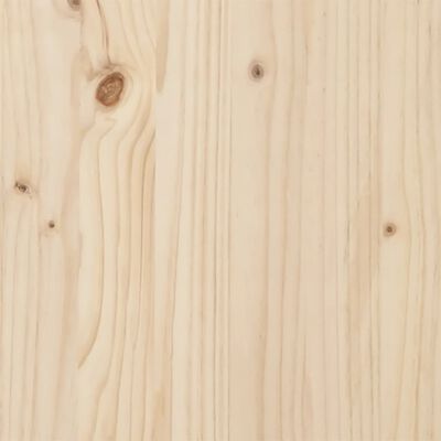vidaXL Garden Middle Sofas 2 pcs 120x80 cm Solid Wood Pine