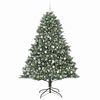 vidaXL Artificial Christmas Tree with Stand Green 140 x 140 x 210 cm