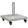 vidaXL Parasol Base Gery 45 x 45 x 45 cm Granite