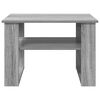 vidaXL Coffee Table Grey Sonoma 64 x 54 x 44 cm Engineered Wood