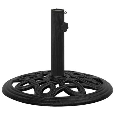 vidaXL Umbrella Base Black 44x44x32 cm Cast Iron