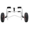 vidaXL Kayak Trolley Foldable 45 kg Aluminium