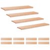 vidaXL Stair Treads 12 pcs 120 x 25 x 2 cm Natural Solid Beech Wood