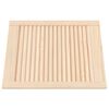 vidaXL Cabinet Doors Louvred Design 4 pcs 61.5x49.4 cm Solid Wood Pine