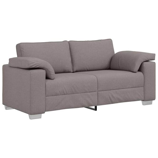 vidaXL Sofa Taupe 180 x 77 x 82 cm Fabric