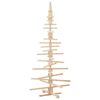 vidaXL Wooden Christmas Tree for Decoration 180 cm Solid Wood Pine