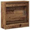 vidaXL Shoe Cabinet with Door Old Wood 60 x 21 x 57 cm Engineered Wood