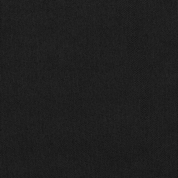 vidaXL Linen-Look Blackout Curtains with Grommets 2pcs Black 140x245cm