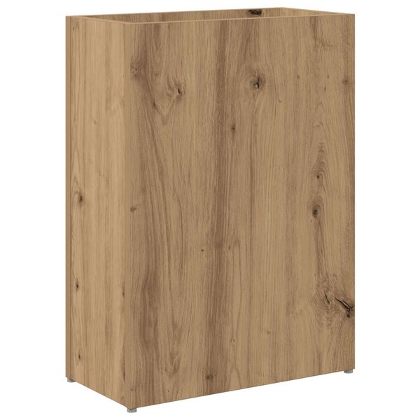 vidaXL Umbrella Stand Artisan Oak 40 x 20 x 55.5 cm Engineered Wood