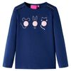 Kids' T-shirt with Long Sleeves Navy 104