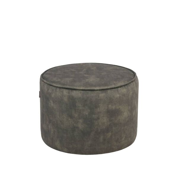 LABEL51 Pouffe Tibo 55x55x40 cm Hunter Velvet