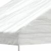 vidaXL Gazebo with Roof White 6.69x2.28x2.69 m Polyethylene