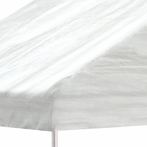 vidaXL Gazebo with Roof White 6.69x2.28x2.69 m Polyethylene