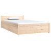 vidaXL Bed Frame without Mattress with Drawers 90x200 cm (815029+814984)