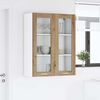 vidaXL Hanging Cabinet Artisan Oak 80 x 31 x 100 cm Engineered Wood