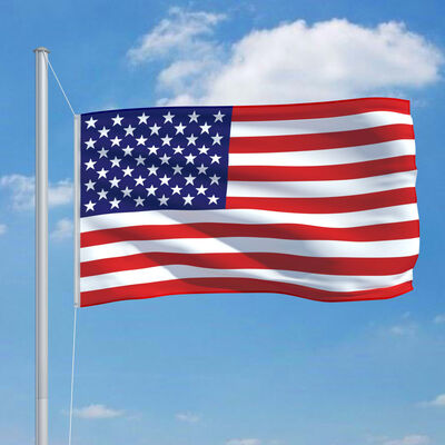 vidaXL US Flag 90x150 cm