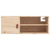 vidaXL Wall Cabinets 2 pcs 80x30x30 cm Solid Wood Pine