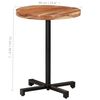 vidaXL Bistro Table Round &Oslash;60x75 cm Solid Acacia Wood