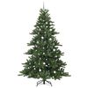 vidaXL Artificial Hinged Christmas Tree Green 240 cm PVC and Steel