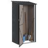 vidaXL Garden Sheds Anthracite 103 x 74 x 200 cm Metal