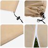 vidaXL Frost Protection Plant Fleece Covers 5 pcs Beige 1.55 x 1 m
