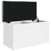 vidaXL Storage Bench White 82x42x45 cm Engineered Wood
