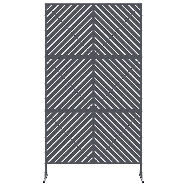 vidaXL Privacy Screen Anthracite 100 x 50 x 180 cm Steel