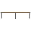 vidaXL Bench Artisian Oak 200 x 35 x 45 cm Engineered Wood