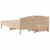 vidaXL Bed Frame without Mattress 160x200 cm Solid Wood Pine