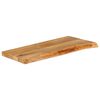 vidaXL Table Top Live Edge 90x20x3.8 cm Solid Wood Mango