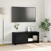 vidaXL TV Cabinet Set Black Oak 90 x 35 x 40 cm Engineered Wood
