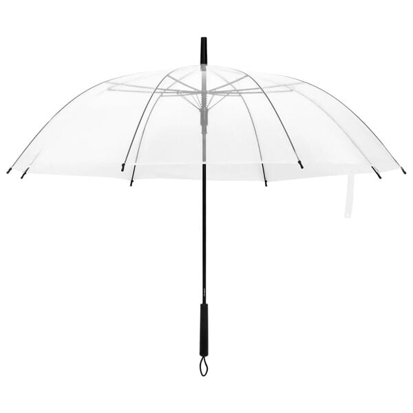 vidaXL Umbrella Transparent 107cm