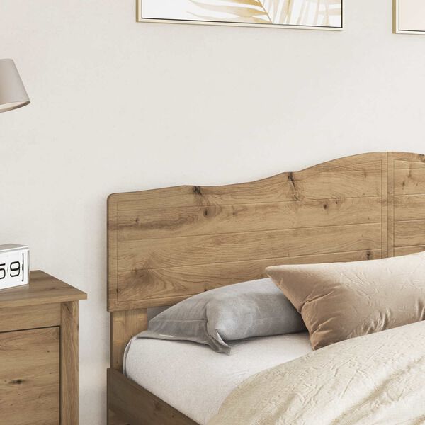 vidaXL Headboard Artisan Oak 180 cm Engineered wood