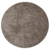 vidaXL Rug ISTAN High Pile Shiny Look Grey &Oslash; 80 cm
