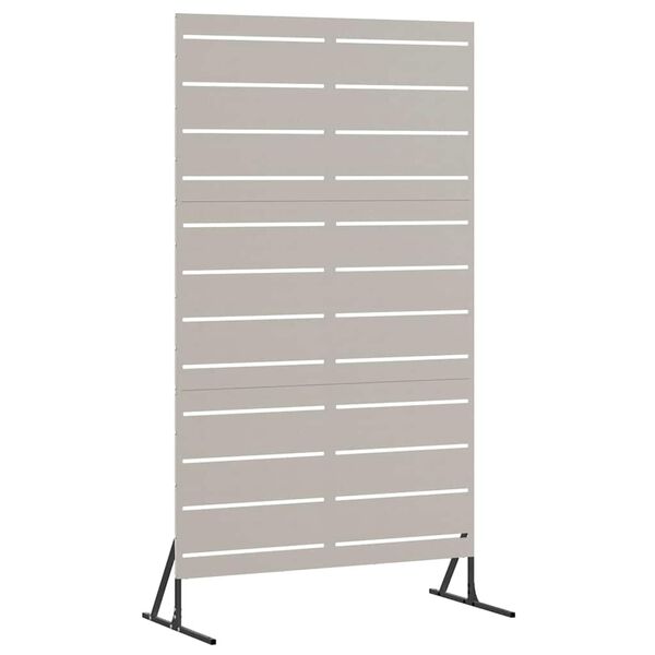 vidaXL Privacy Screen Grey Steel